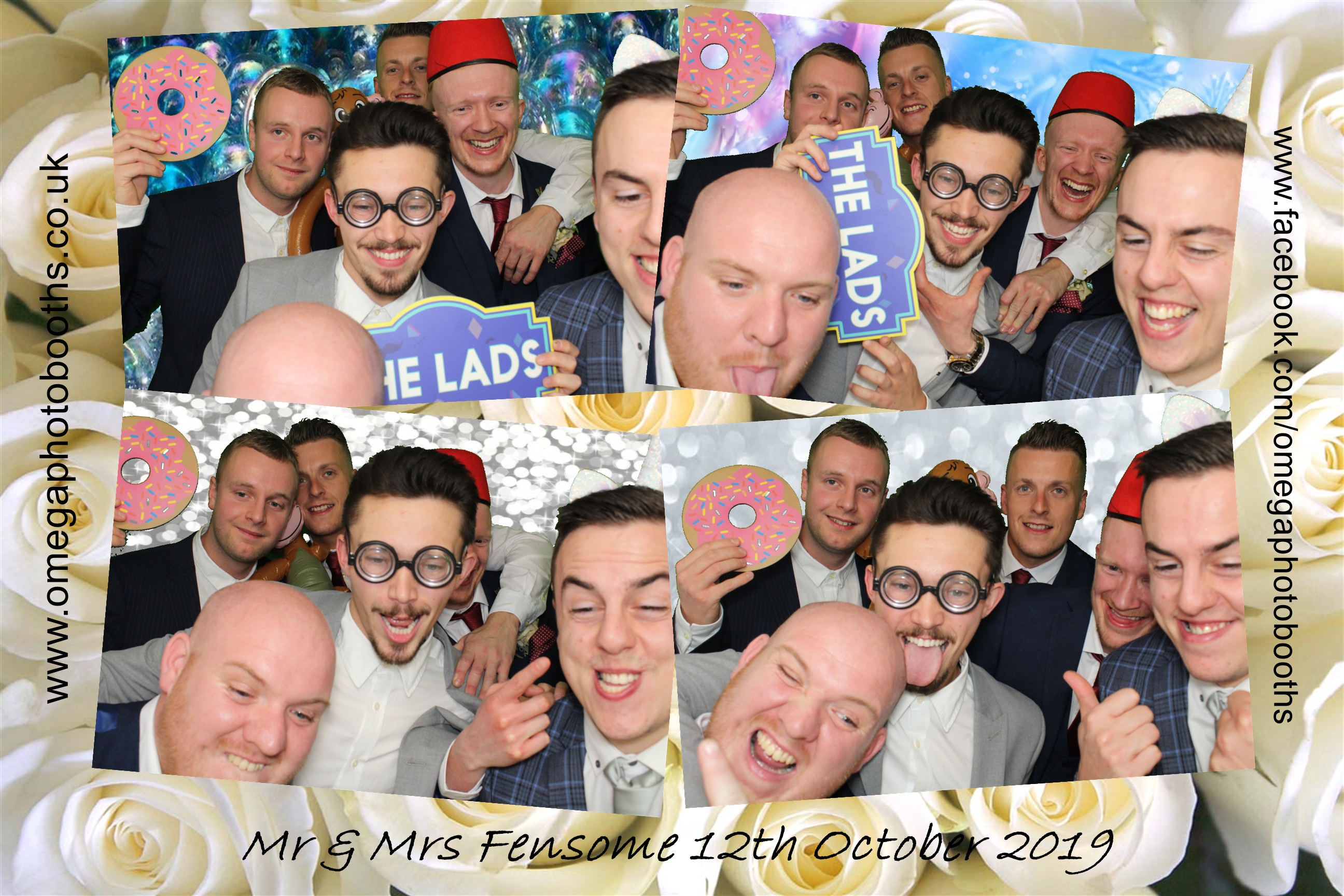 Mr & Mrs Fensome | View more photos from the event at gallery.omegaphotobooths.co.uk/u/Omega-Photobooths/Mr-Mrs-Fensome